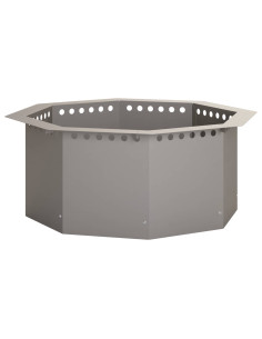 Anello per Focolare Ruggine 60 x 60 x 25 cm Acciaio Corten 2