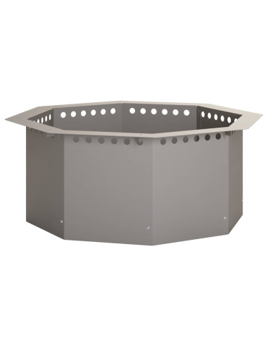 Anello per Focolare Ruggine 60 x 60 x 25 cm Acciaio Corten