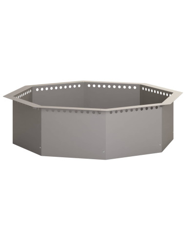 Anello per Focolare Ruggine 100 x 100 x 25 cm Acciaio Corten