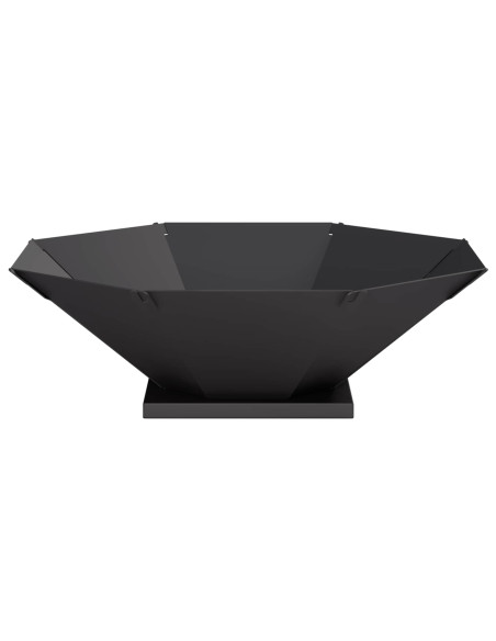 Focolare Nero 50 x 50 x 15,5 cm Acciaio