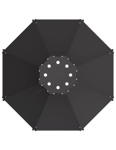 Focolare Nero 50 x 50 x 15,5 cm Acciaio