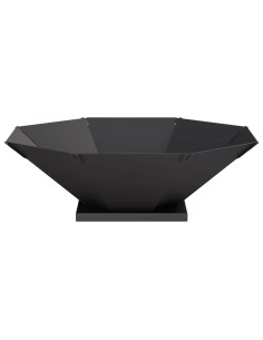 Focolare Nero 70,5 x 70,5 x 21,5 cm Acciaio 2