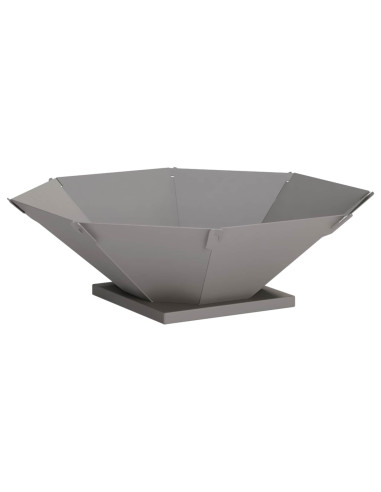 Focolare Ruggine 70,5 x 70,5 x 21,5 cm Acciaio Corten