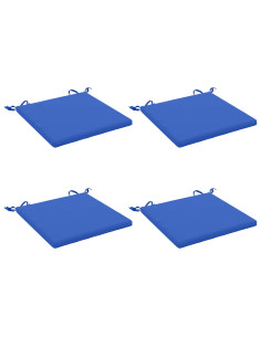 Cuscini per Sedia in 4 Pezzi SOEST 4 pz 100% Poliestere
