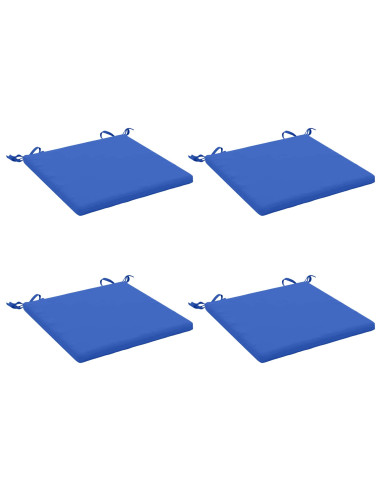Cuscini per Sedia in 4 Pezzi SOEST 4 pz 100% Poliestere