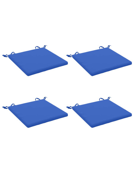Cuscini per Sedia in 4 Pezzi SOEST 4 pz 100% Poliestere