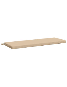 Cuscino per panchina SOEST 100% Poliestere Crema
