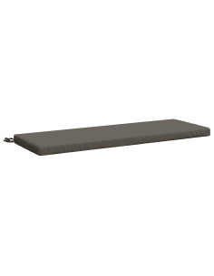 Cuscino per panchina SOEST 100% Poliestere Grigio