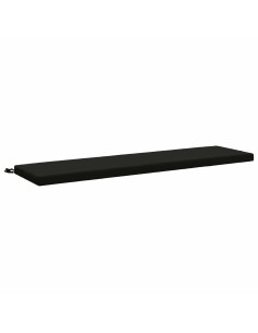 Cuscino per panchina SOEST 100% Poliestere Nero 150 x 40 x 5 cm