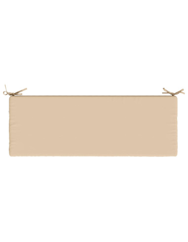 Cuscino per panchina SOEST 100% Poliestere Crema