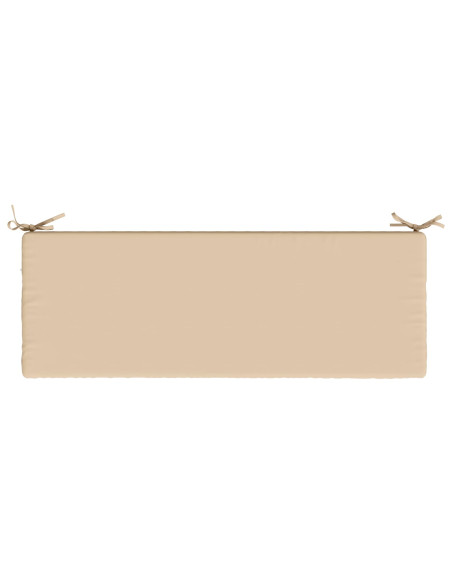Cuscino per panchina SOEST 100% Poliestere Crema