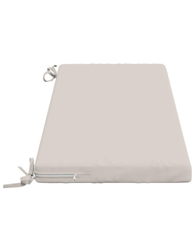 Cuscino per panchina SOEST 100% Poliestere Bianco