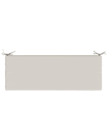 Cuscino per panchina SOEST 100% Poliestere Bianco