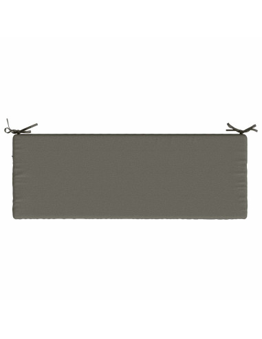 Cuscino per panchina SOEST 100% Poliestere Grigio