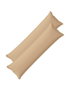 Cuscino con cuscino HOUTEN 2 pz Crema Lino