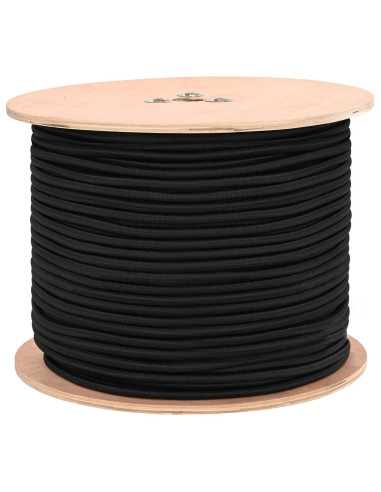 Corde Bungee 10 mm Nero PP e gomma