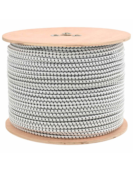 Corde Bungee 10 mm Nero e Bianco PP e gomma