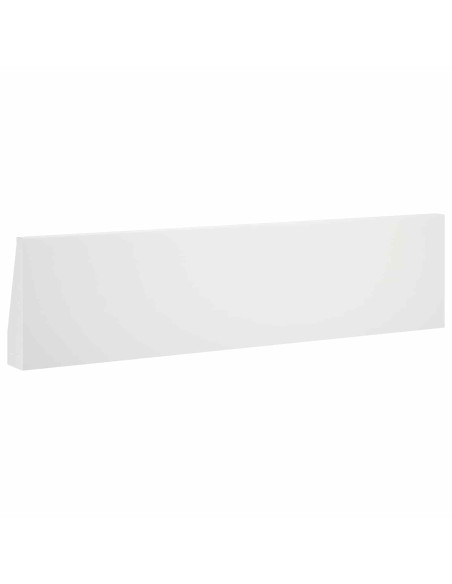 Muro di contenimento 6 pz 80 x 12 x 40 cm Acciaio Bianco