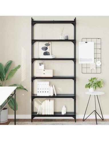 Libreria 6 livelli 80 x 30 x 188 cm Legno ingegnerizzato