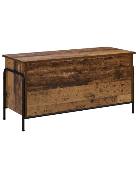 Scatola di Stoccaggio Legno antico 80 x 40 x 49,5 cm