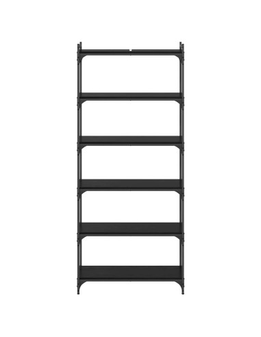 Libreria 6 livelli 80 x 30 x 188 cm Legno ingegnerizzato