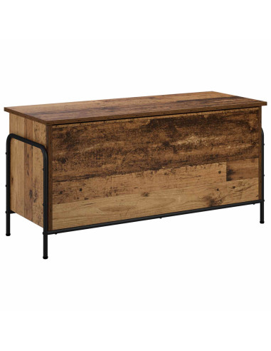 Scatola di Stoccaggio Legno antico 80 x 40 x 49,5 cm