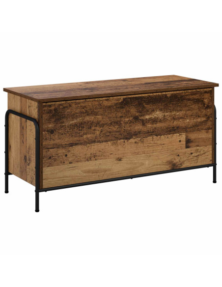 Scatola di Stoccaggio Legno antico 80 x 40 x 49,5 cm