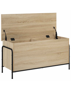Scatola di Stoccaggio Rovere Sonoma 80 x 40 x 49,5 cm 2