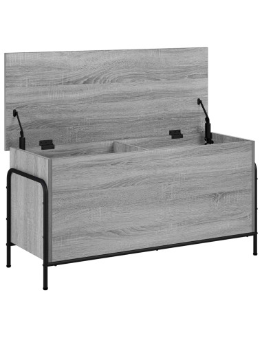 Scatola di Stoccaggio Sonoma grigio 80 x 40 x 49,5 cm