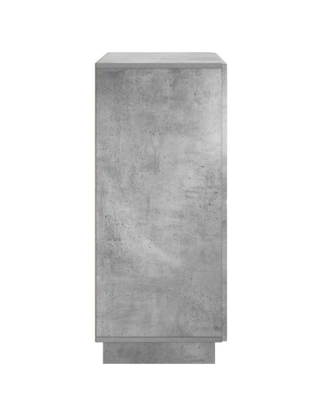 Scarpiera 73 x 38 x 87,5 cm Legno ingegnerizzato Grigio Cemento