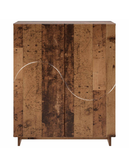 Scarpiera 73 x 38 x 87,5 cm Legno ingegnerizzato Legno antico