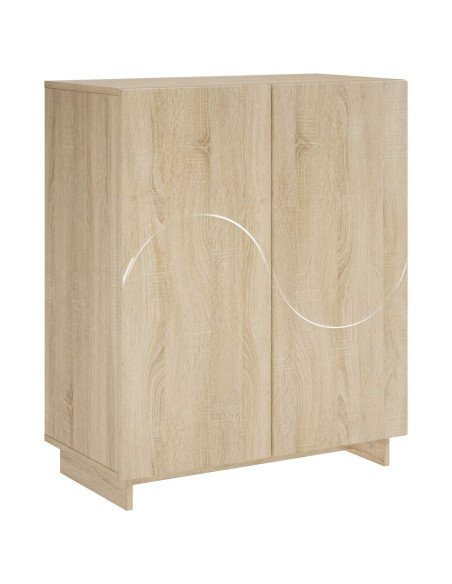 Scarpiera 73 x 38 x 87,5 cm Legno ingegnerizzato Rovere Sonoma