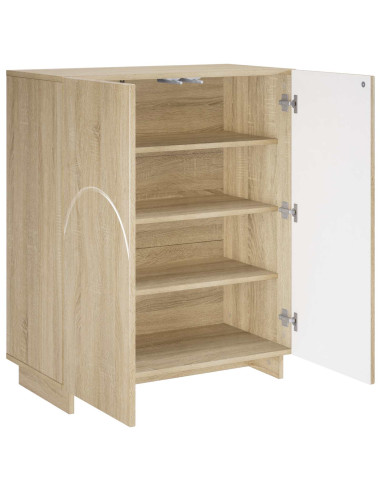 Scarpiera 73 x 38 x 87,5 cm Legno ingegnerizzato Rovere Sonoma