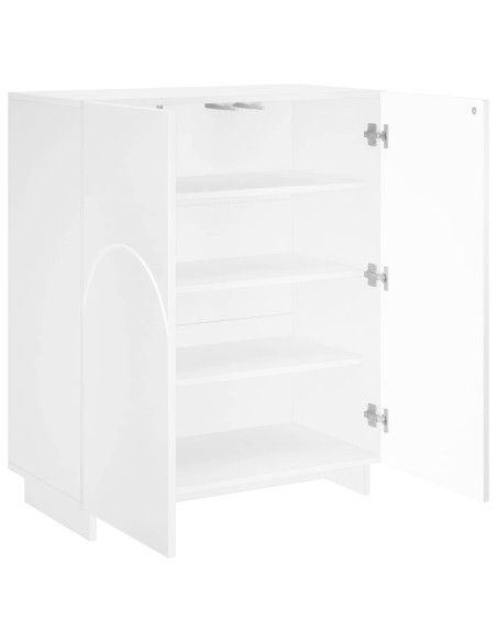 Scarpiera 73 x 38 x 87,5 cm Legno ingegnerizzato Bianco