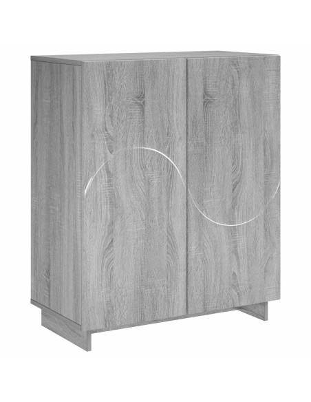 Scarpiera 73 x 38 x 87,5 cm Legno ingegnerizzato Sonoma grigio