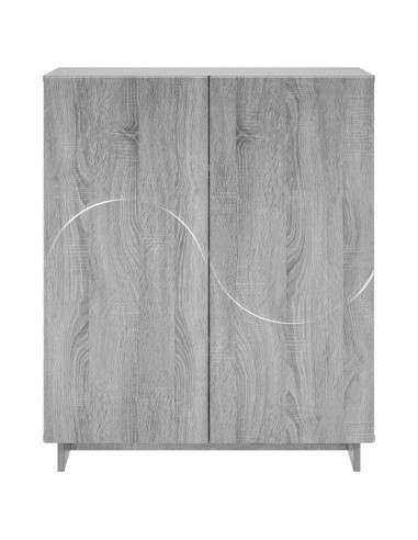 Scarpiera 73 x 38 x 87,5 cm Legno ingegnerizzato Sonoma grigio