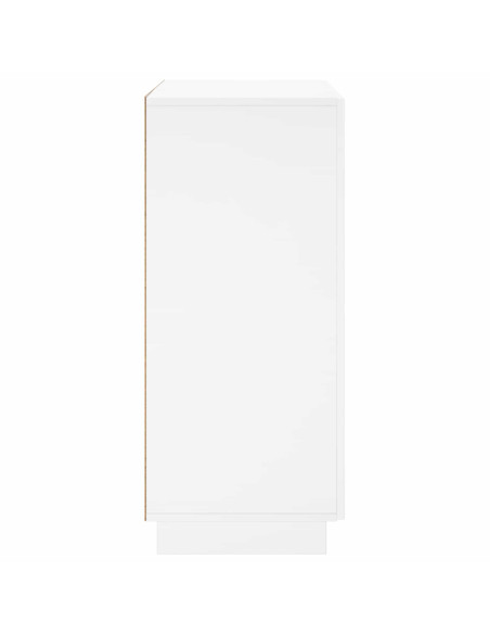 Scarpiera 73 x 38 x 87,5 cm Legno ingegnerizzato Bianco Lucido