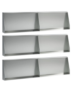 Muro di contenimento 6 pz 80 x 12 x 50 cm Acciaio zincato