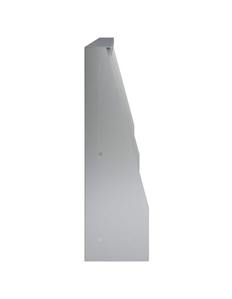 Muro di contenimento 6 pz 80 x 12 x 50 cm Acciaio zincato