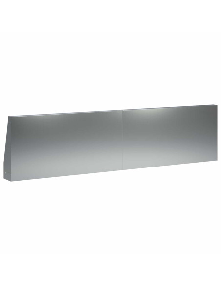 Muro di contenimento 6 pz 80 x 12 x 50 cm Acciaio zincato