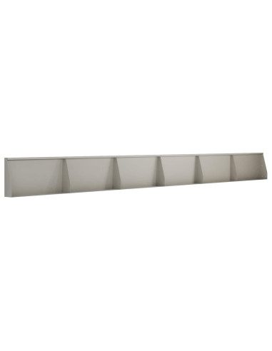 Muro di contenimento 6 pz 80 x 12 x 50 cm Acciaio Corten