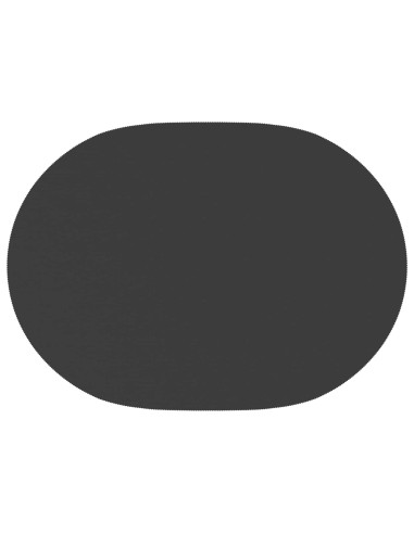 Tovaglia da Tavolo 5 pz Grigio Scuro 130 x 220 cm Poliestere