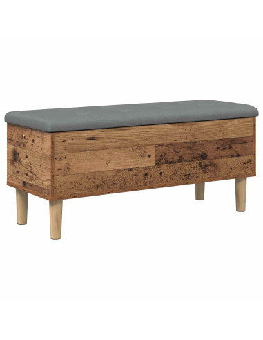 Panchina con Cuscino Legno di quercia 102 x 42 x 46 cm