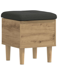 Panchina con Cuscino Rovere Artigianale 42 x 42 x 46 cm 2