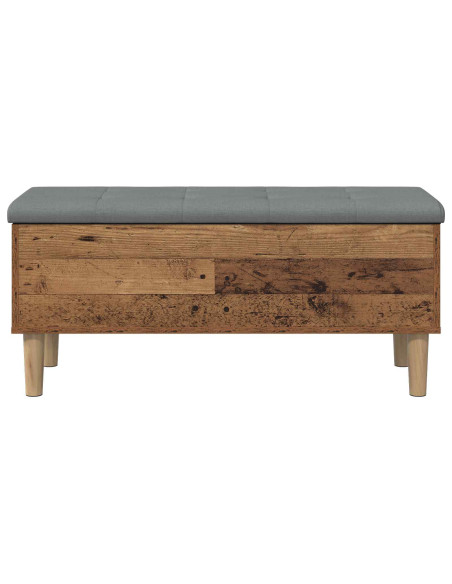 Panchina con Cuscino Legno di quercia 102 x 42 x 46 cm