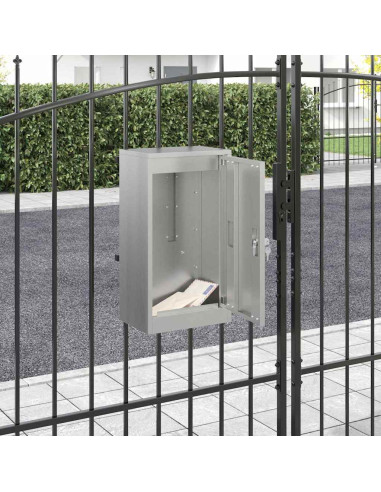 cassetta postalepastkastei Nero 30 x 20 x 55 cm Acciaio zincato