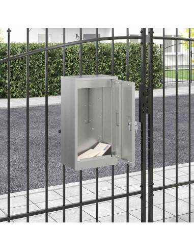 cassetta postalepastkastei Nero 30 x 20 x 55 cm Acciaio zincato