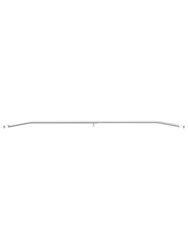 Supporto per teloni per rimorchi Argento 102-155 cm Alluminio