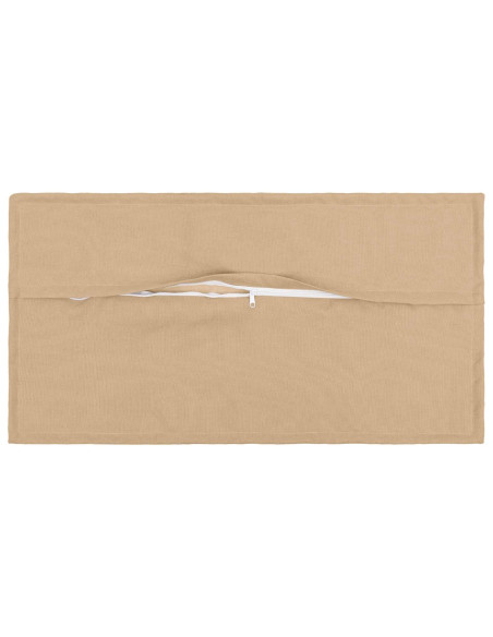 Cuscino con cuscino HOUTEN 2 pz Crema Lino