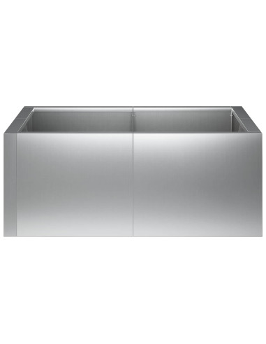 Muro di contenimento 8 pz 300 x 100 x 50 cm Acciaio zincato